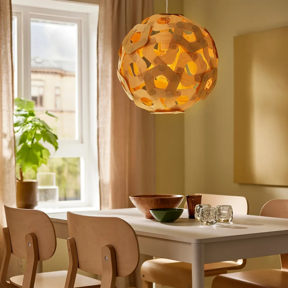part: ÖDLEBLAD / SUNNEBY pendant lamp