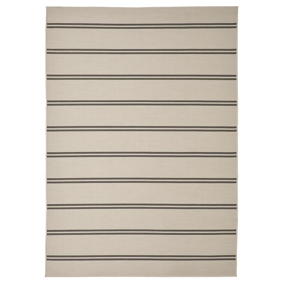 part: VIRKLUND rug flatwoven, in/outdoor