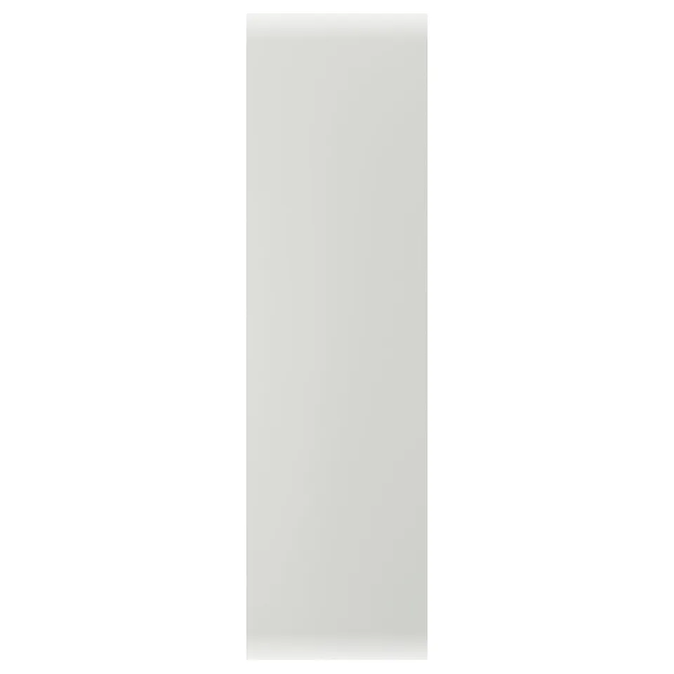 ASPUDDEN Cover panel, light grey, 62x220 cm