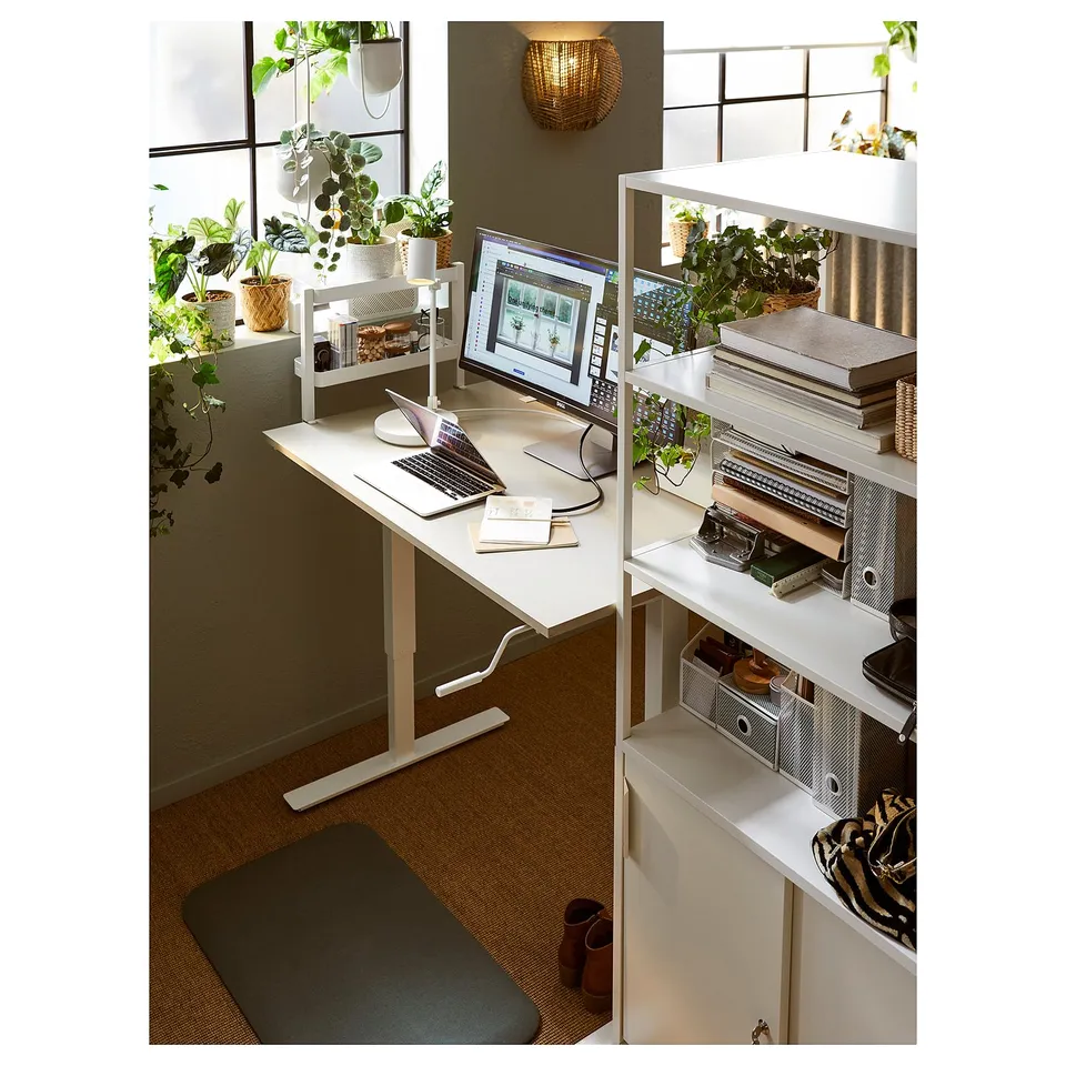 FREIVID Standing mat, Diseröd grey-green