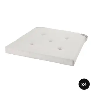 JUSTINA set: chair pad x4