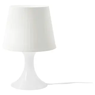 LAMPAN table lamp, white, 29 cm