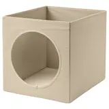 UTSÅDD cat house, beige, 33x38x33 cm