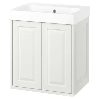TÄNNFORSEN / ORRSJÖN wash-stnd w drs/deep wash-basin, white, 62x49x72 cm