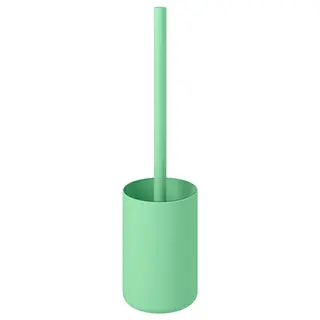 GANSJÖN toilet brush, light green, Length 38 x Width 10 x Depth 10 x Height 38 cm