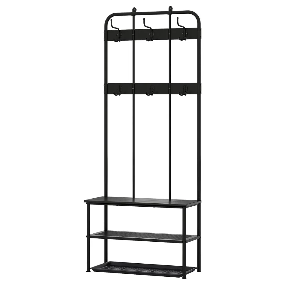 part: NIPÅSEN / BAGGMUCK hallway furniture, set of 2