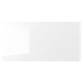RINGHULT drawer front, high-gloss white, 80x40 cm