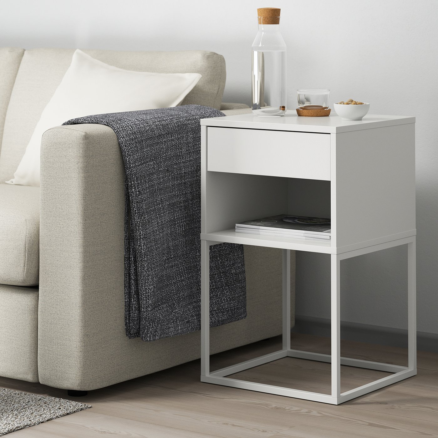 part: VIKHAMMER bedside table