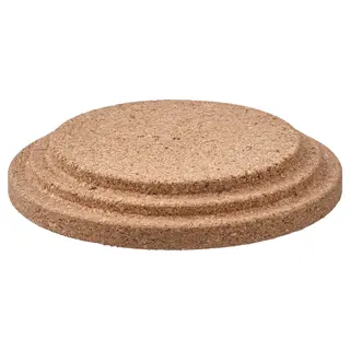 RÖNNSPIREA lid for scented candle, cork, 8 cm