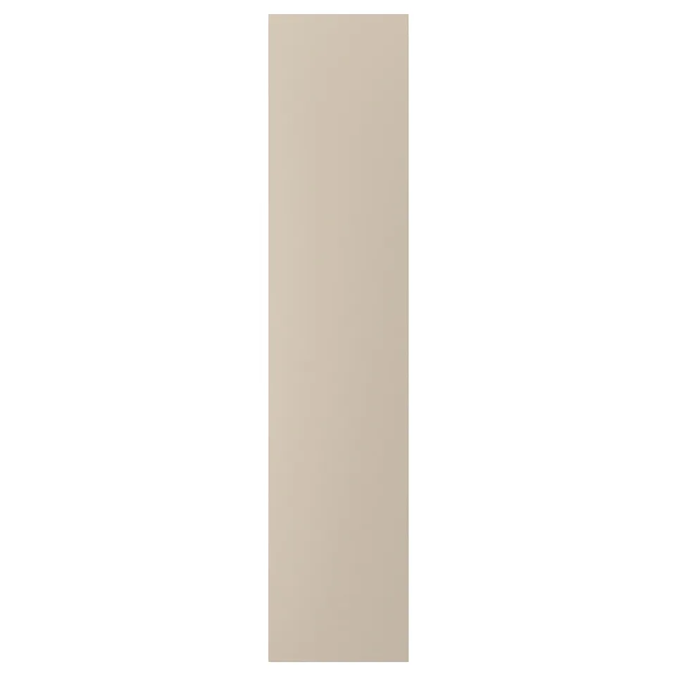 Beige rectangular panel; smooth texture; simple, modern design.
