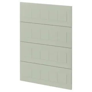 METOD 4 fronts for dishwasher, Stensund light green, Width 60.0 x Height 80.0 cm