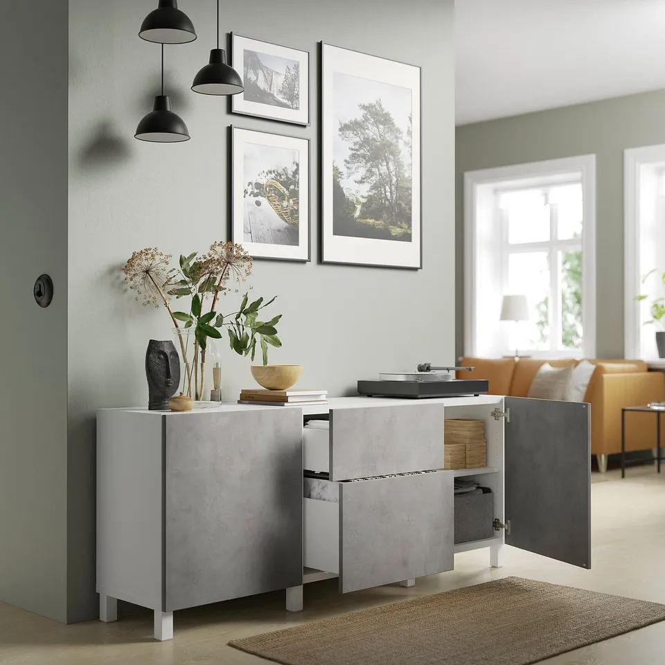 part: BESTÅ storage combination with drawers