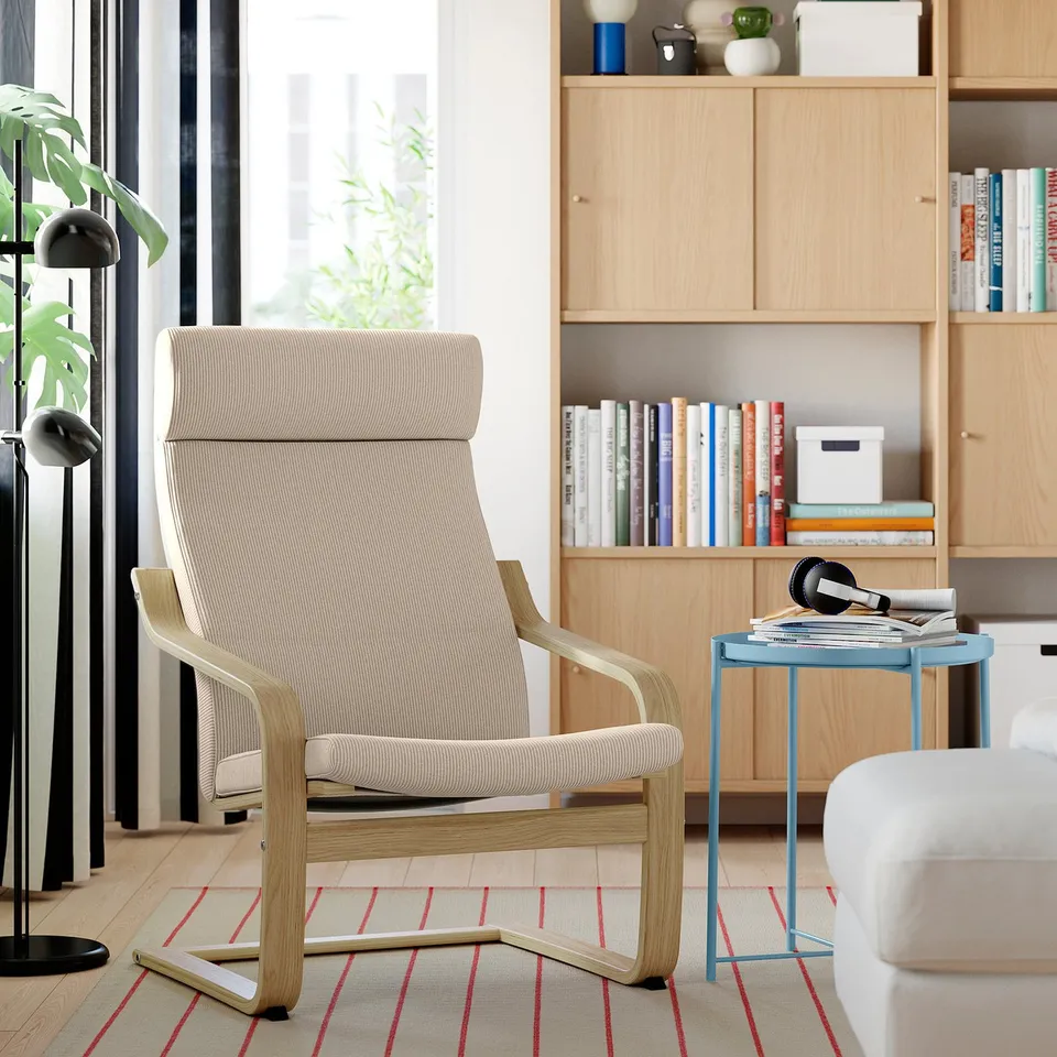 POÄNG in a room