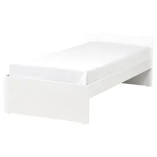 VIHALS bed frame, white, 90x200 cm