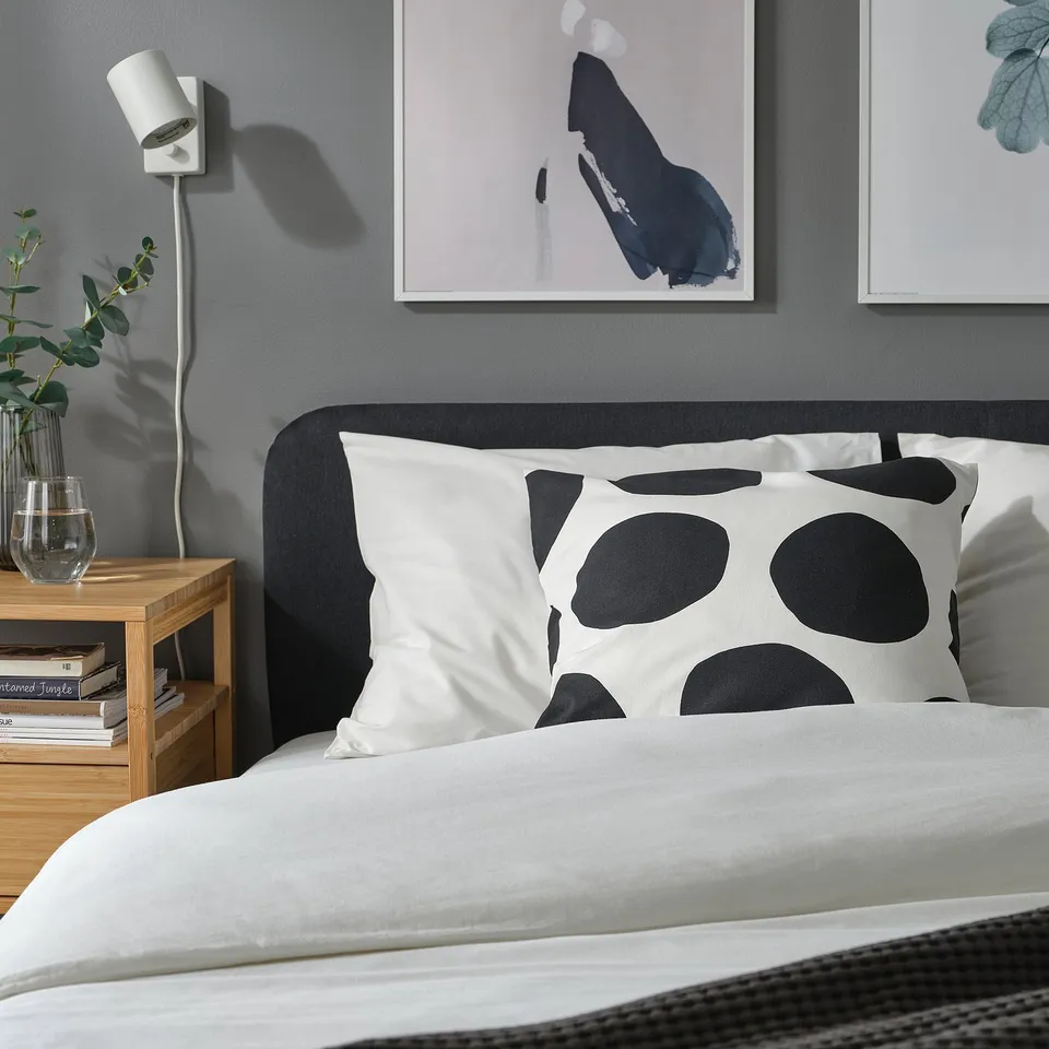 part: BLÅMUNKAR cushion cover