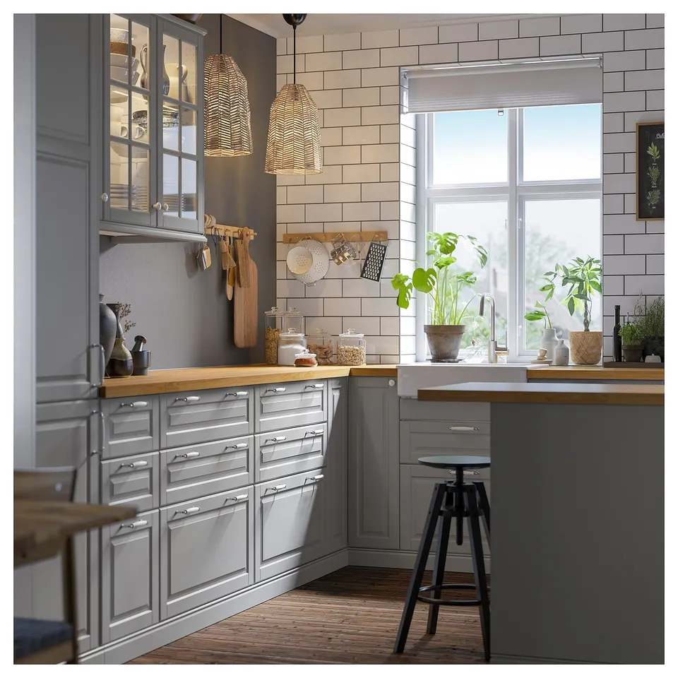 SÄLJAN Worktop, oak effect/laminate, 246x3.8 cm