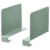 RELATERA book-end, light grey-green, 2 pieces