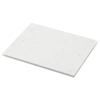TOLKEN countertop, white marble effect/foliated board, 62x49 cm
