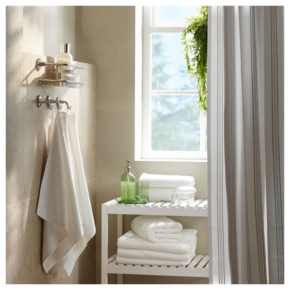 MUSKAN Bench, white, 58x38 cm