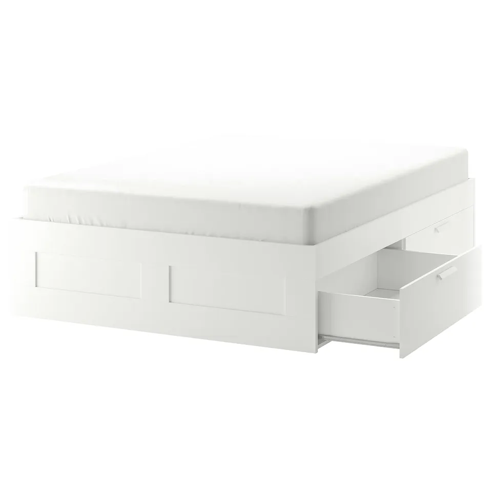 part: BRIMNES bed frame with storage