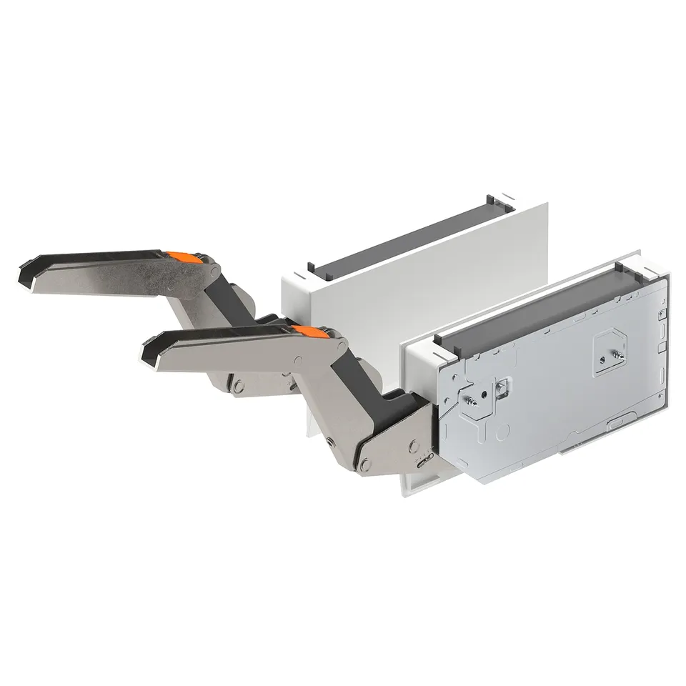 part: UTRUSTA hinge w damper for horizontal door