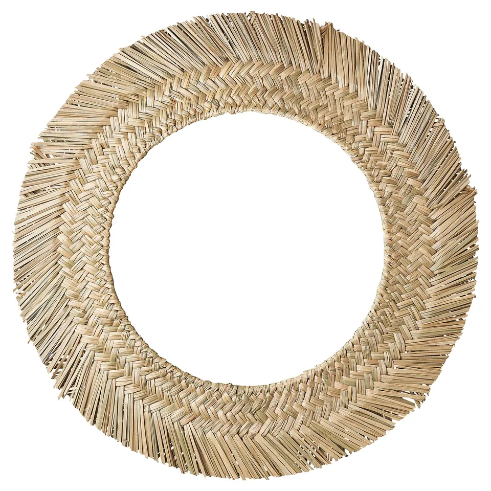 VRIGSTAD Mirror, sedge, 63 cm