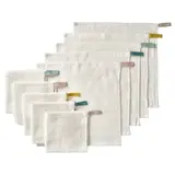 KRAMA washcloth, white, 30x30 cm