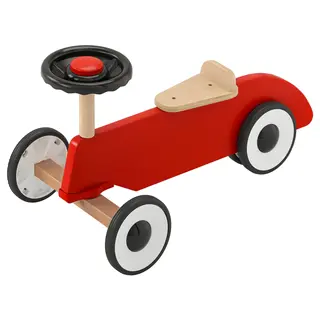 FÄLTHARE ride-on toy car, red, Length 68 x Width 36 x Height 36 cm