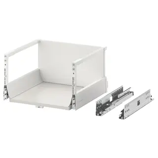 MAXIMERA drawer, high, white, 40x37 cm