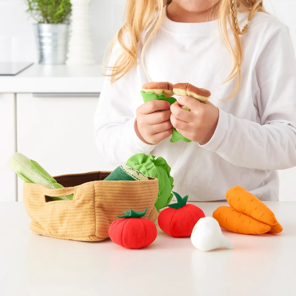 part: DUKTIG 14-piece vegetables set
