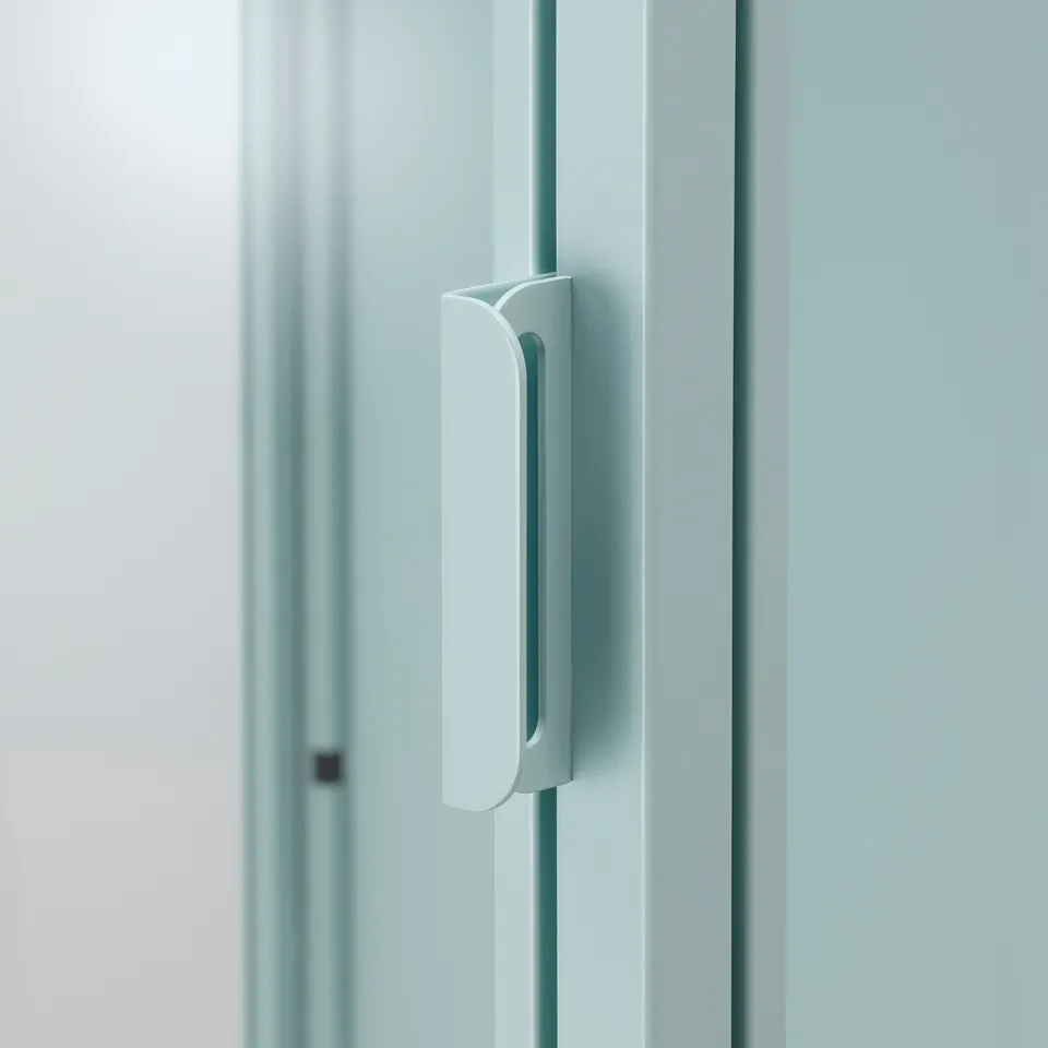 part: RUDSTA glass-door cabinet