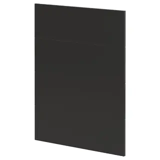 METOD 4 fronts for dishwasher, Nickebo/matt anthracite, 60 cm