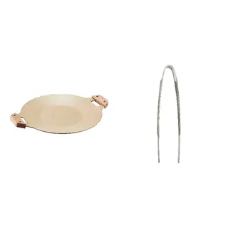 FINMAT/SKÄGGTORSK set: grill pan + cooking tweezers
