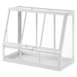 ÅKERBÄR greenhouse, in/outdoor/white, 45 cm