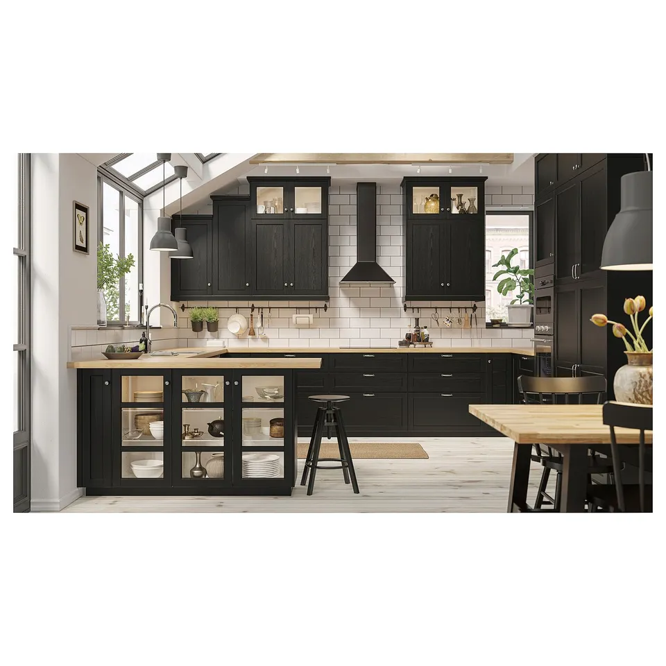 SÄLJAN Worktop, oak effect/laminate, 246x3.8 cm