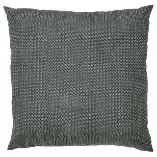 PROFETBLOMMA cushion, anthracite, 40x40 cm