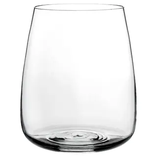 BERÄKNA vase, clear glass, 18 cm
