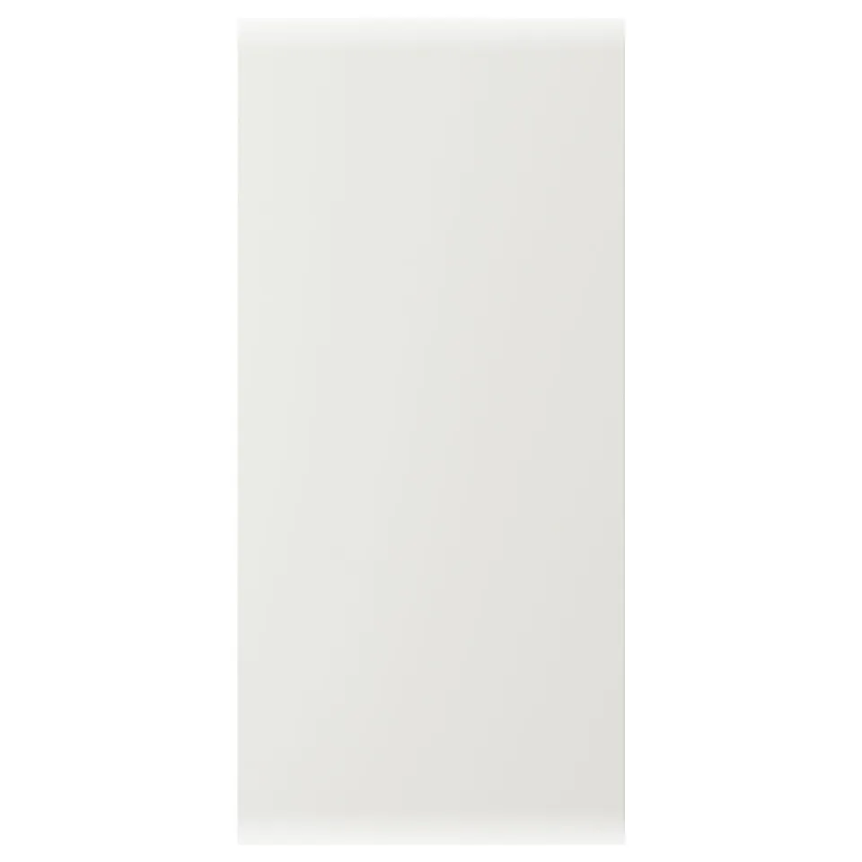 STENSUND cover panel in white, rectangular shape. Made of fibreboard, painted with a lacquered, stain-resistant finish.