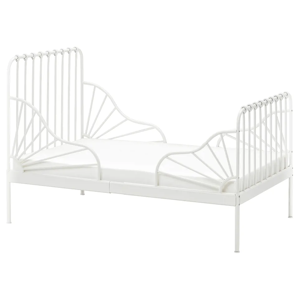 part: MINNEN ext bed frame with slatted bed base