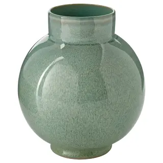 GLANSGRAN vase, light green, 23 cm