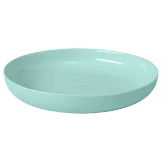 VITBLECKA plate, turquoise, 25 cm