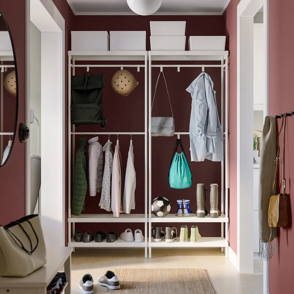 part: MACKAPÄR coat rack with shoe storage unit