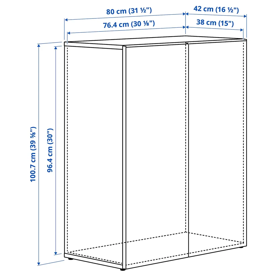 part: LASTARE frame with doors