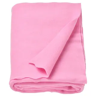 DAGGKÅPOR throw, pink, 130x170 cm