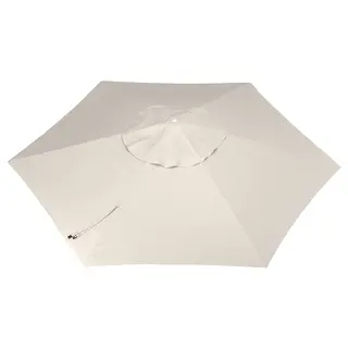 LINDÖJA parasol canopy, light grey-beige