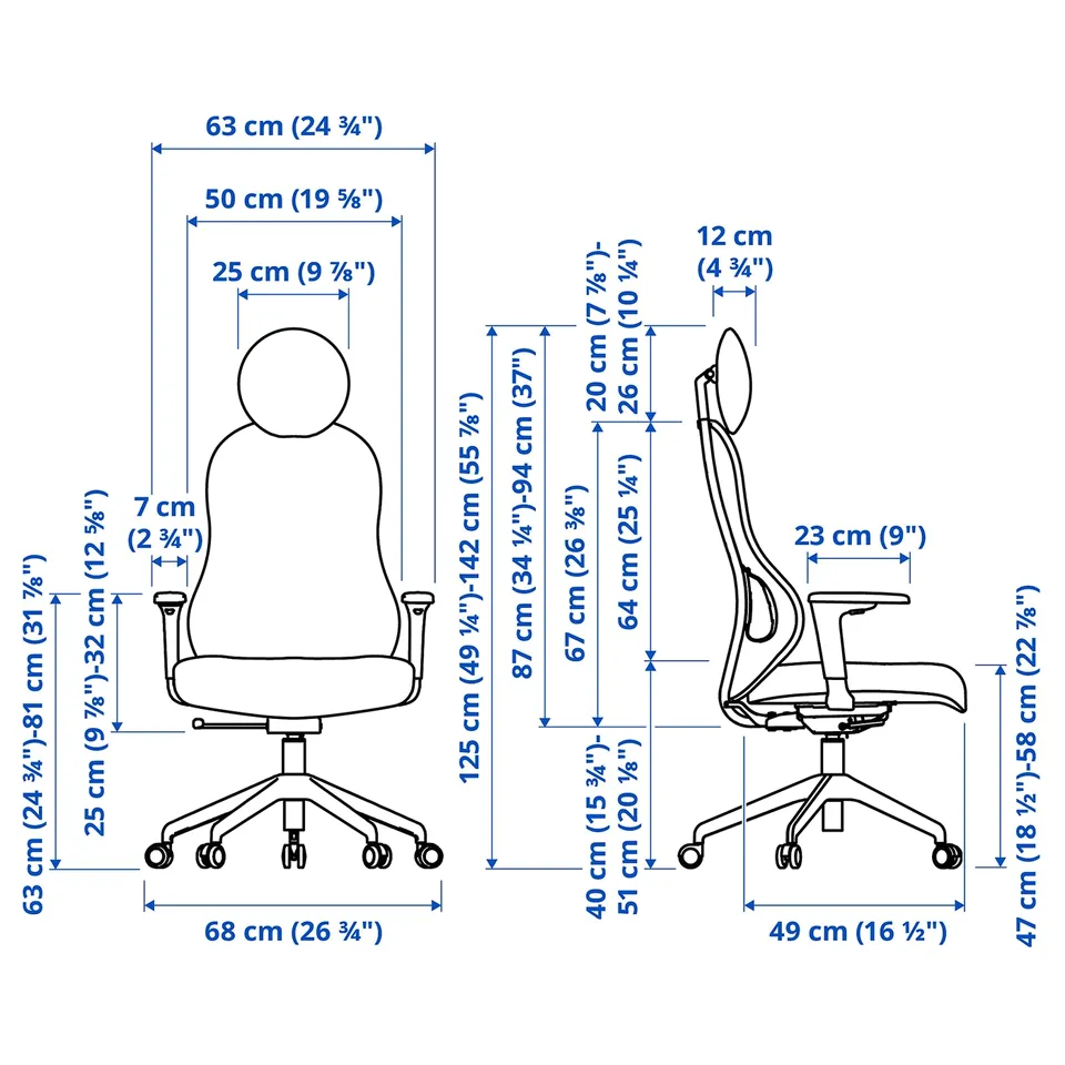 UTKLASSNING Gaming chair, Gräsnäs grey/white