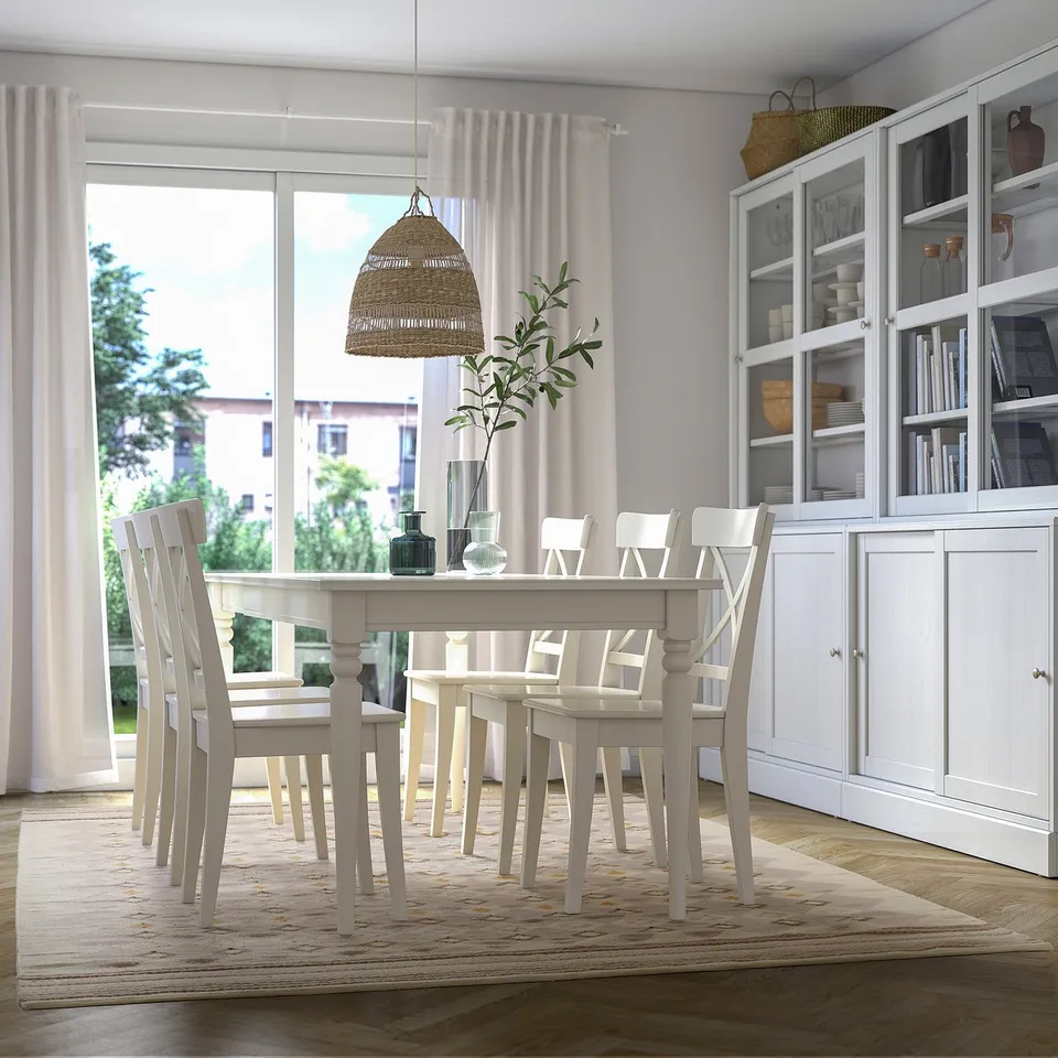 part: VÄGNÄT rug, flatwoven
