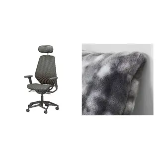 STYRSPEL/DRIVÖREN set: gaming chair + cushion/quilt
