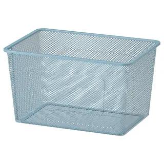 TROFAST mesh storage box, grey-blue, 42x30x23 cm