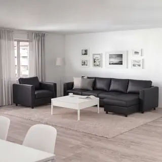 VIMLE/TONSTAD 4-seat sofa/Armchair/Coffee table